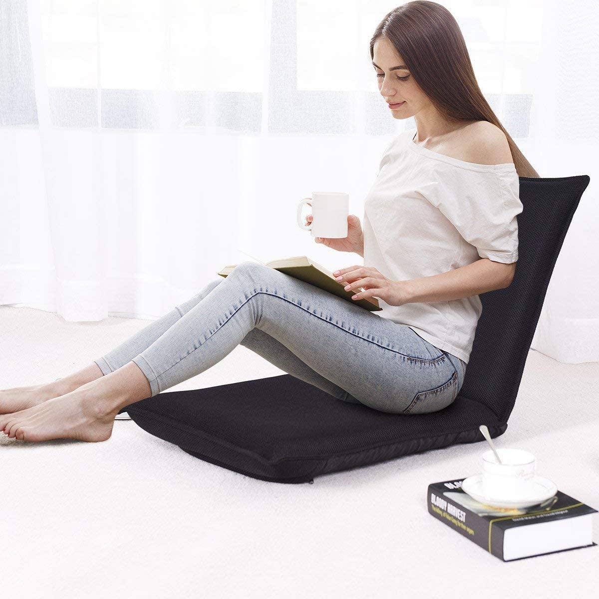 Adjustable Mesh Floor Sofa Chair
