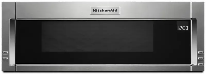 KitchenAid Over the Range Low Profile Microwave - 1.1 Cu. Ft. Stainless Steel