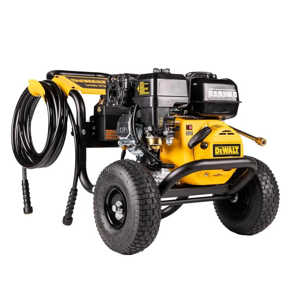 DEWALT 3400 PSI 2.5 GPM Gas Cold Water Pressure Washer with Electric Start Engine DXPW3425E