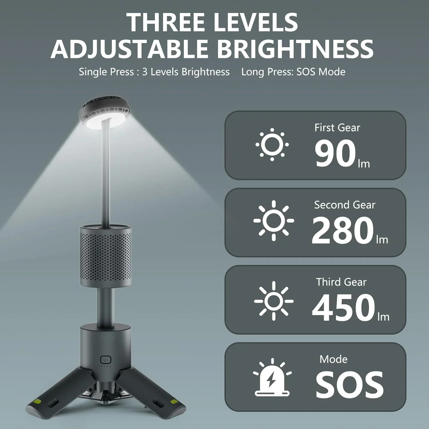 Camping Light with Telescopic Design | 70% OFF + LIMITED SALE
