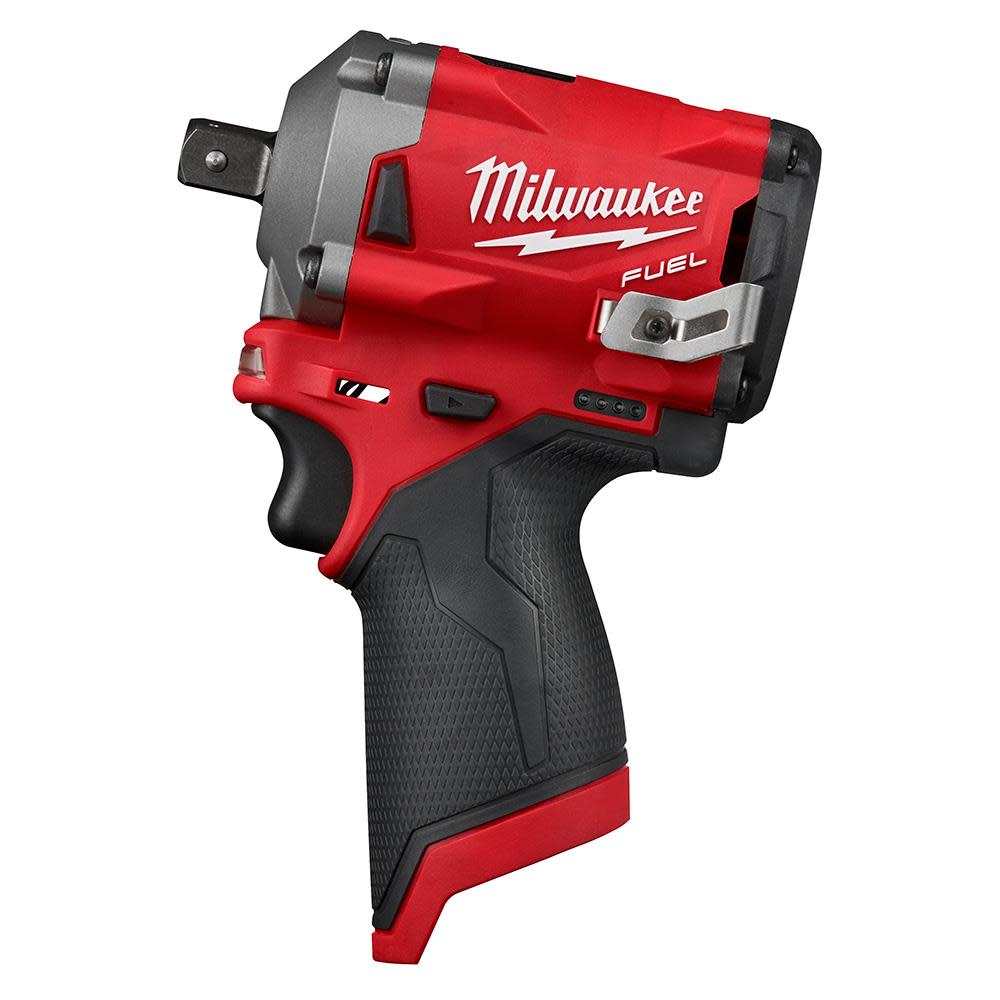 Milwaukee  M12 FUEL Stubby 1/2 Pin Impact Wrench Reconditioned