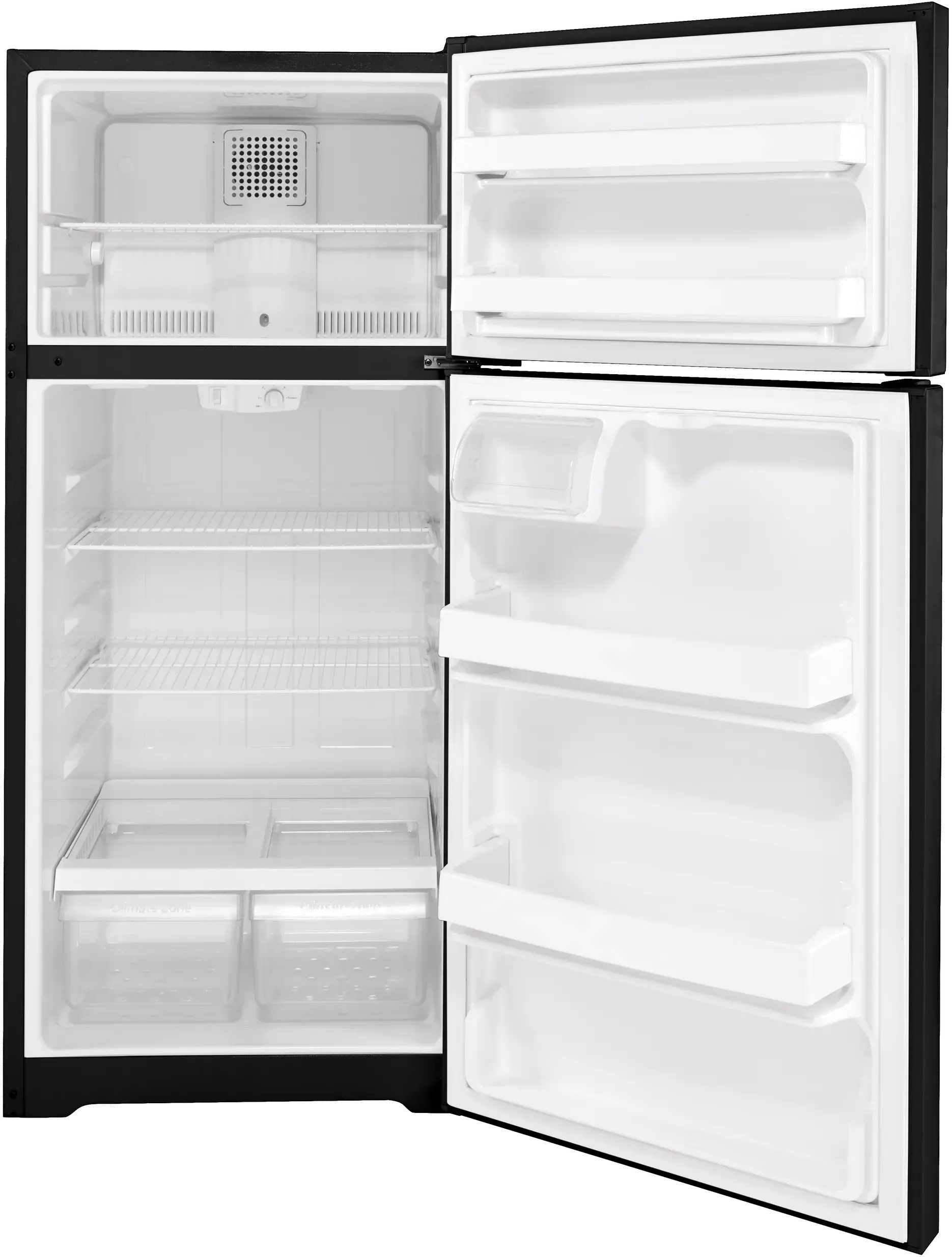 GE Top Freezer Refrigerator GTS17DTNRBB