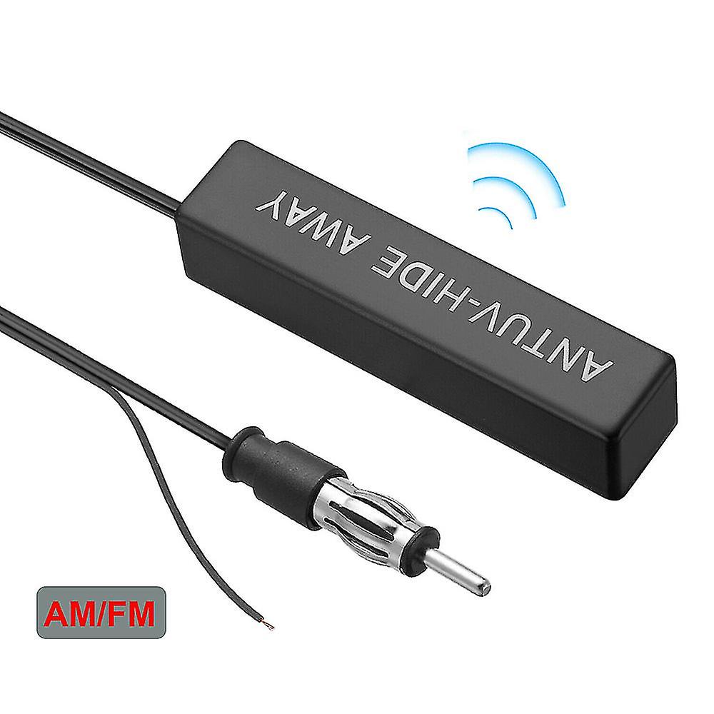 Universal Hidden Amplified Antenna Set Car Radio Antenna 12v Electronic Stereo Am/fm Radio Applicable