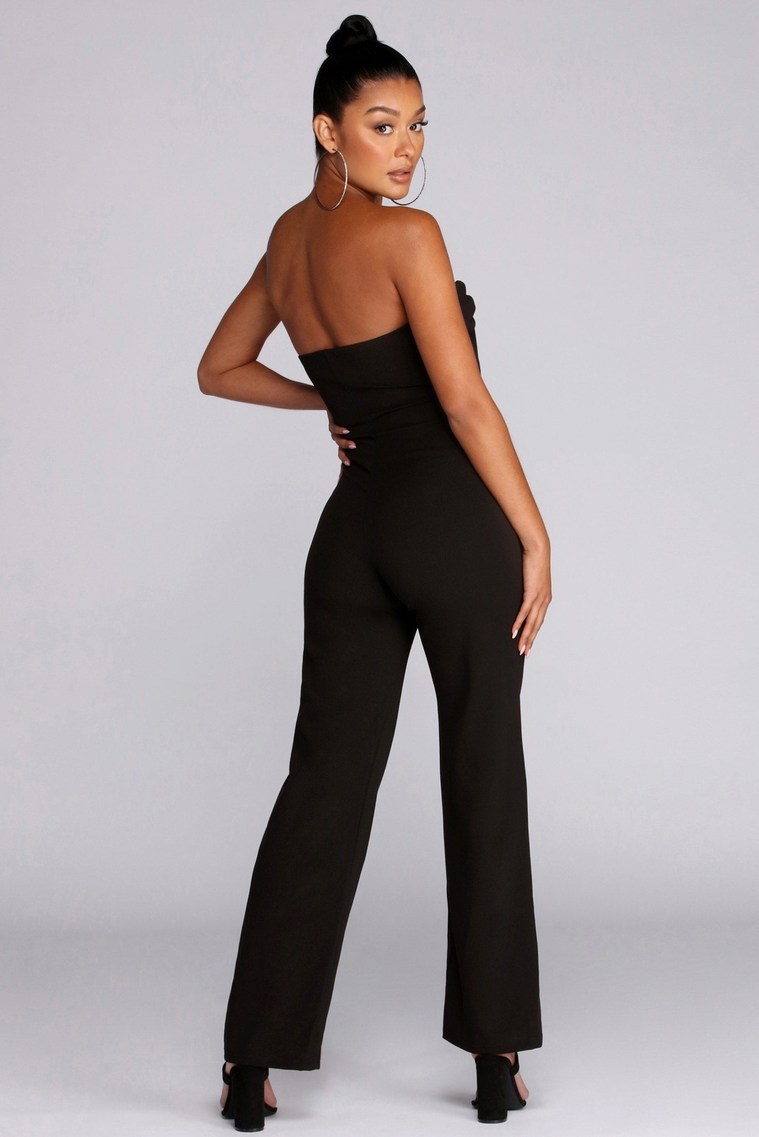 Do No Wrong Strapless Jumpsuit