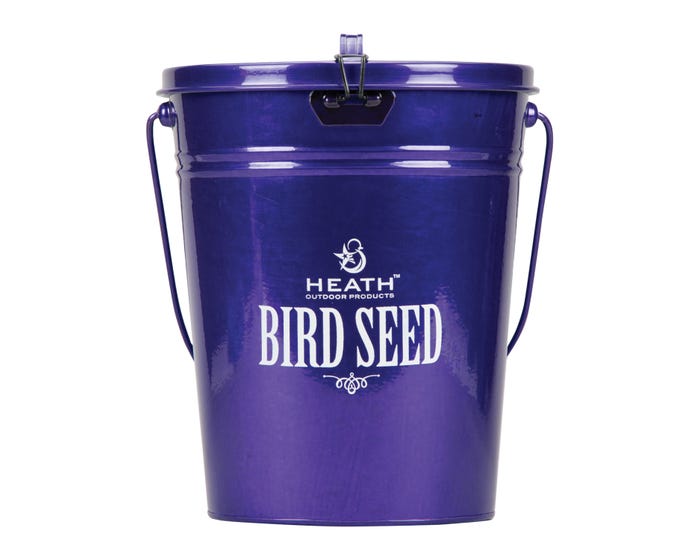 Heath Outdoors A Bucket and A Peck Bird Seed Storage Can 21702