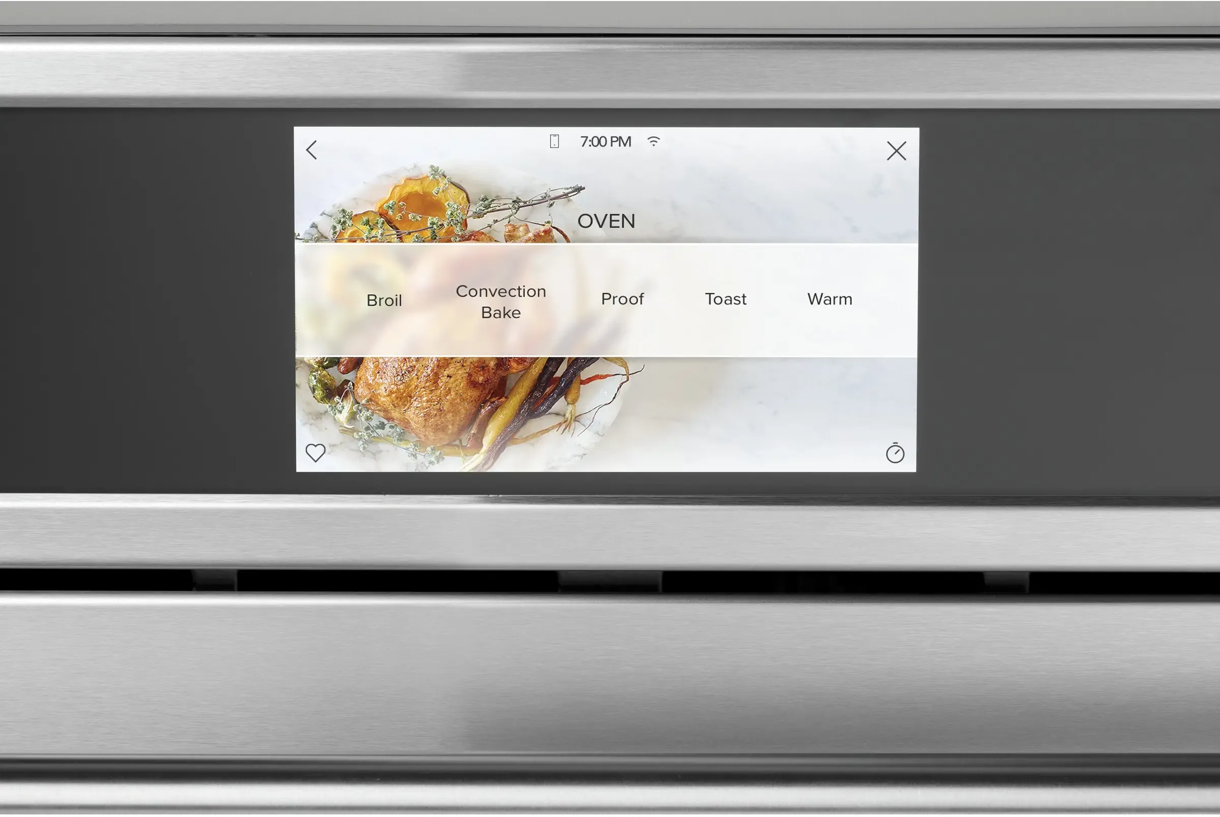 Cafe 5 in 1 Single Wall Oven CSB923P2NS1