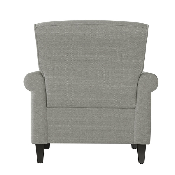 Copper Grove Herve Dove Grey Linen Arm Chair