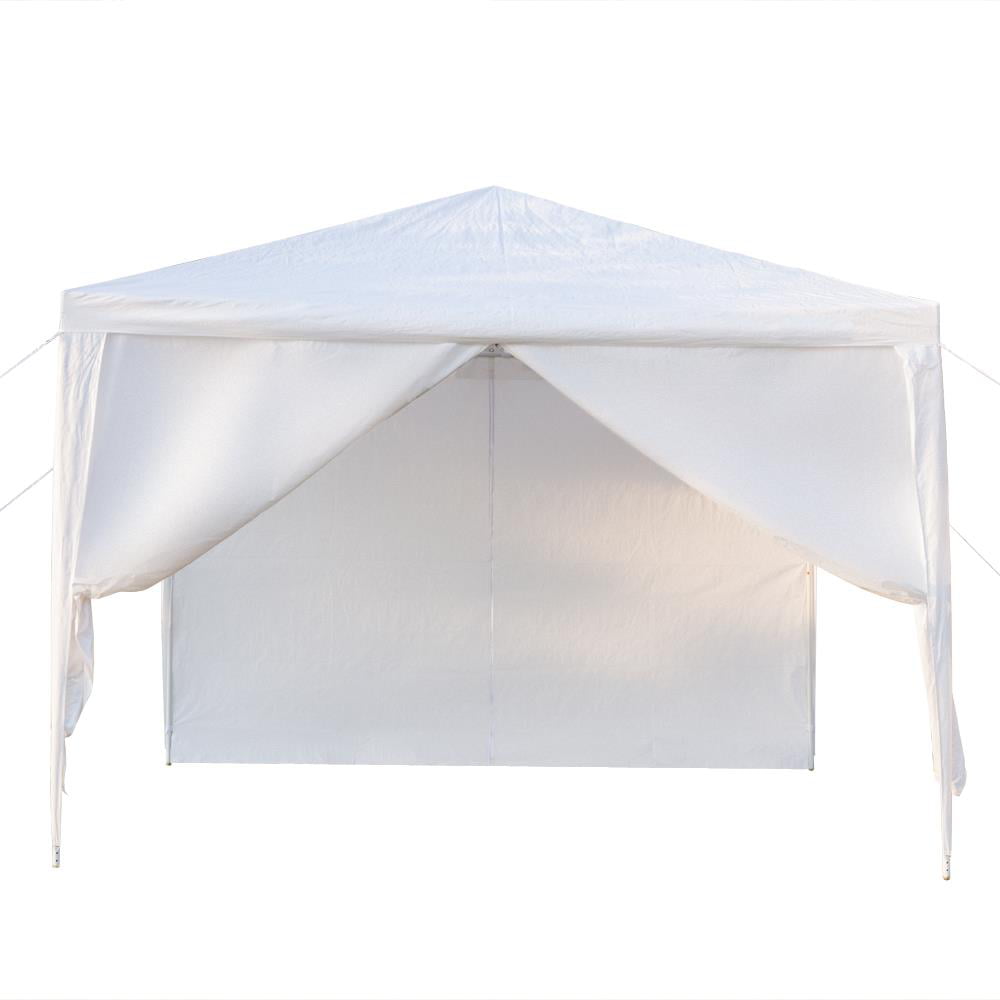 Zimtown 10'x10' Party Wedding Tent Outdoor Gazebo 4 Sides Heavy Duty Pavilion Event