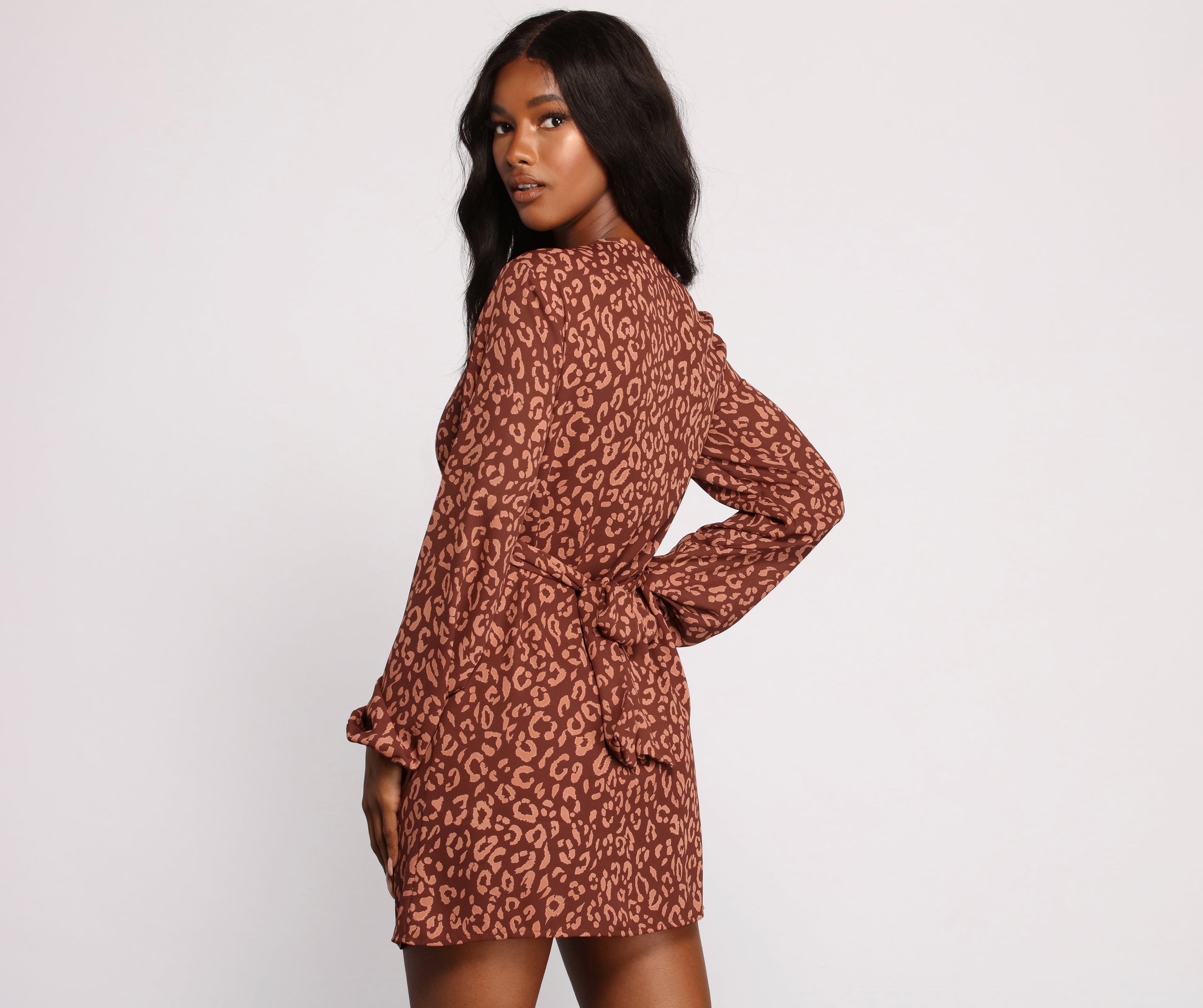 Purrfect Match Leopard Print Tunic