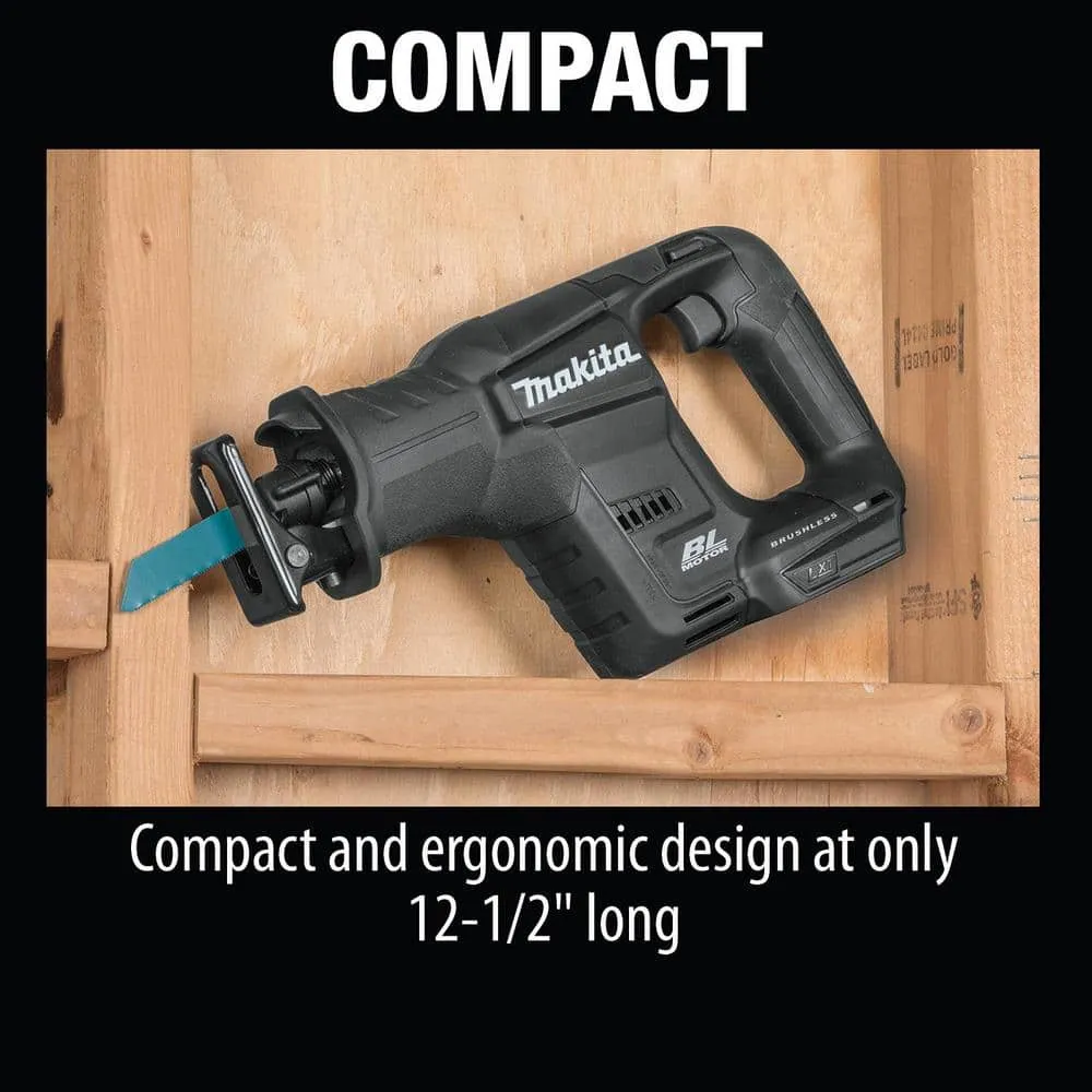 Makita 18V LXT Sub-Compact Lithium-Ion Brushless Cordless Reciprocating Saw (Tool-Only) XRJ07ZB