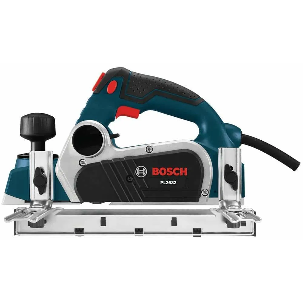 Bosch 6.5 Amp 3-1/4 in. Corded Planer Kit with 2 Reversible Woodrazor Micrograin Carbide Blades and Carrying Case PL2632K