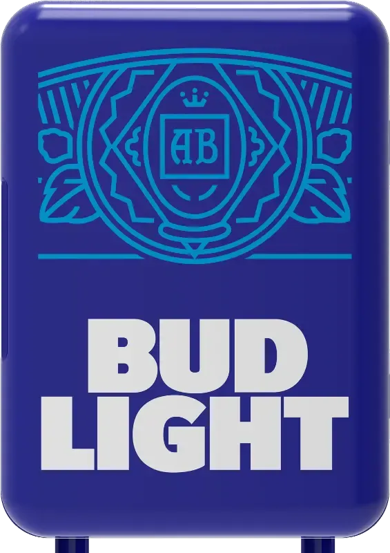 Curtis Bud Light 6-Can Capacity Mini Fridge