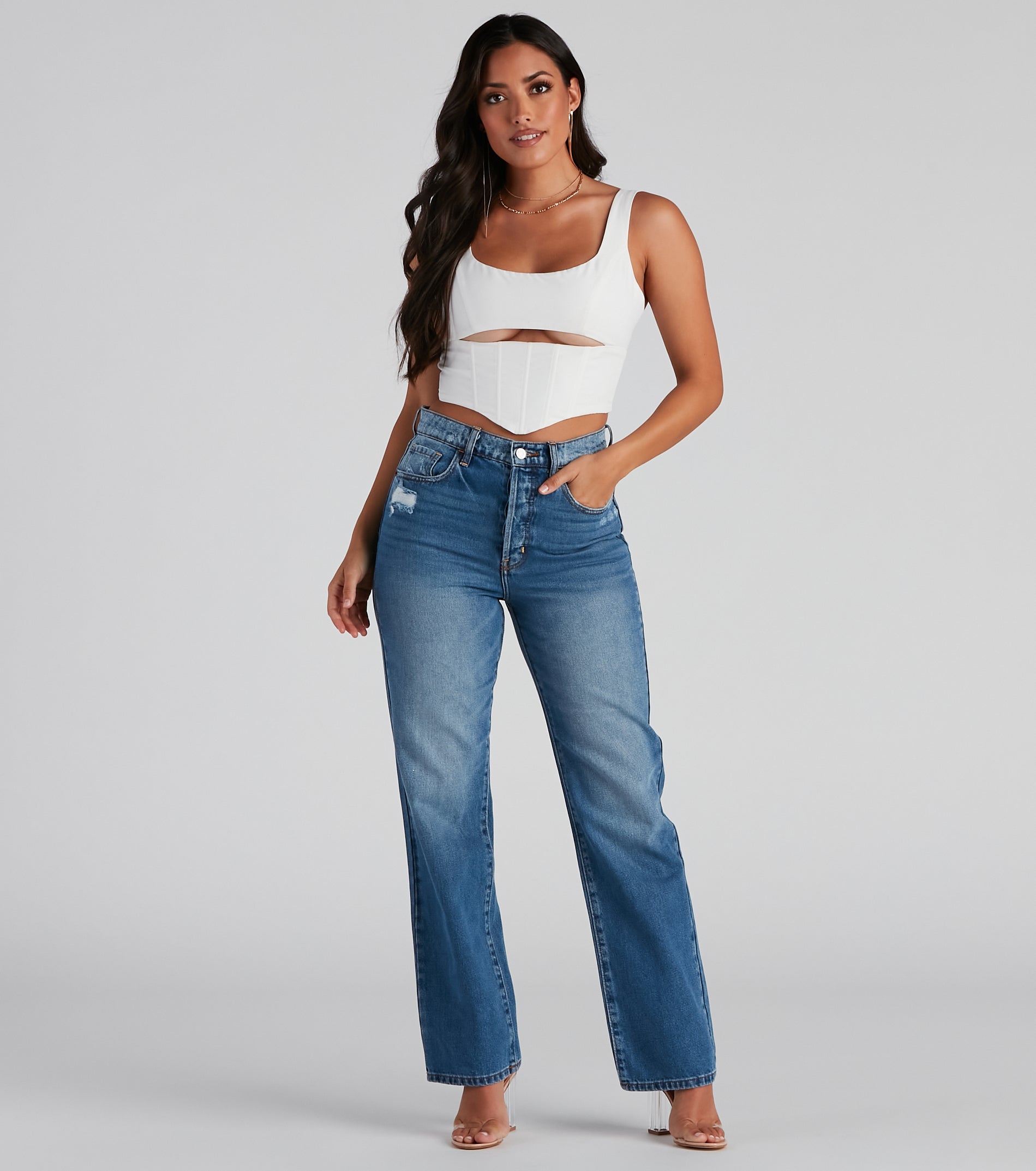 Classic Vibes High Rise Boyfriend Jeans