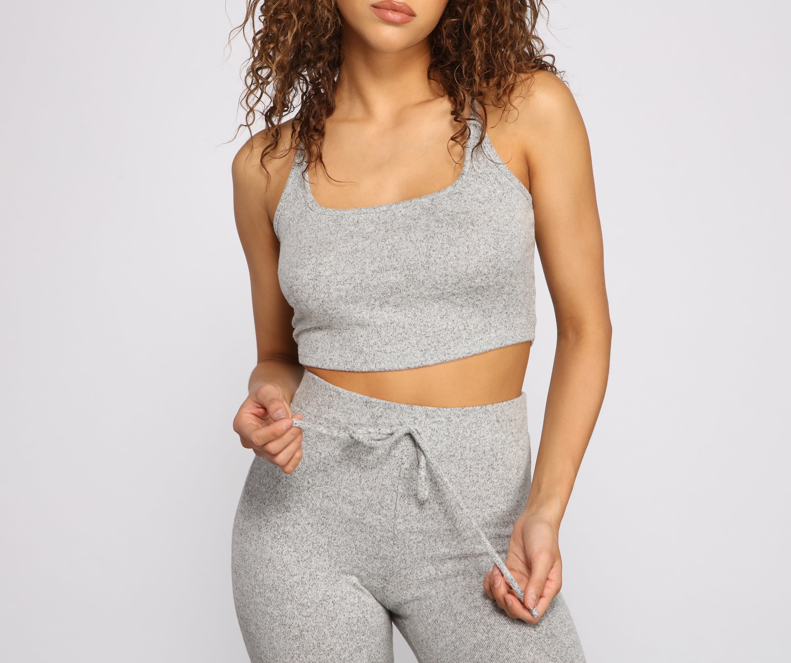 Cozy Style Tank And Leggings Set