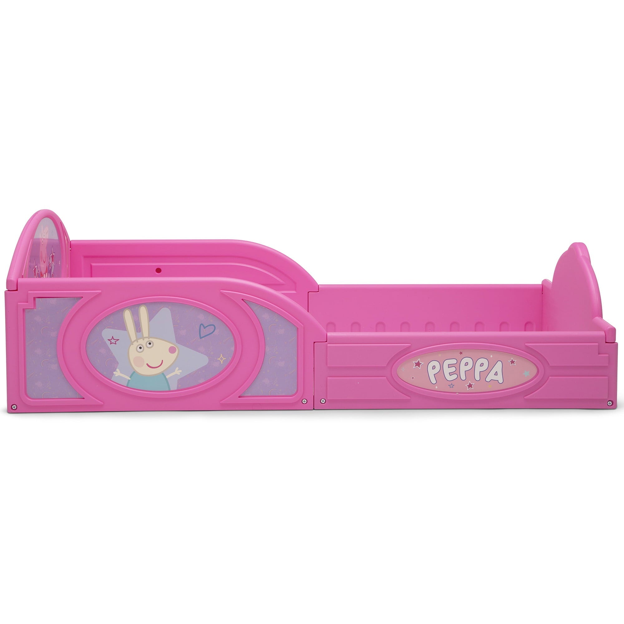 Peppa Pig Plastic Sleep and Play Toddler Bed by Delta Children