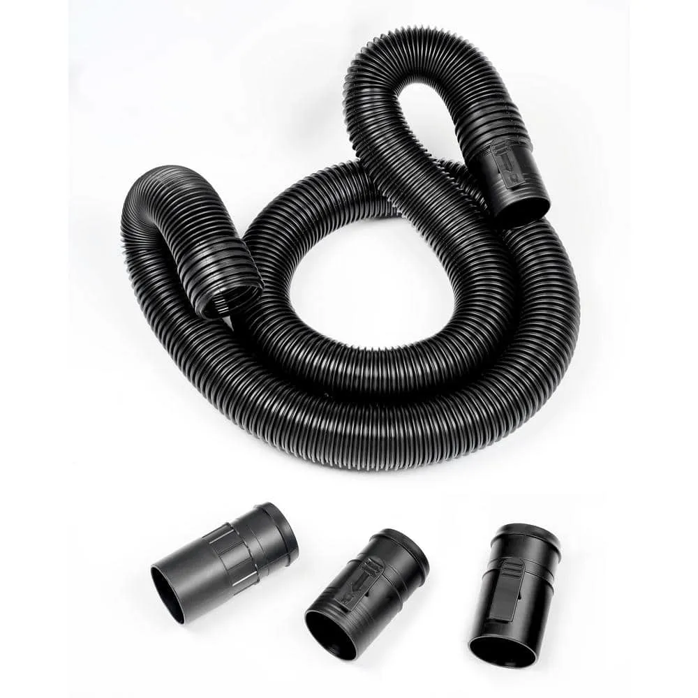 RIDGID 2-1/2 in. x 7 ft. Dual-Flex Tug-A-Long Locking Vacuum Hose for RIDGID Wet/Dry Shop Vacuums LA2520