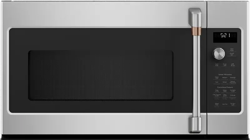 Cafe 30 Inch Over the Range Microwave - 2.1 cu. ft. Stainless Steel