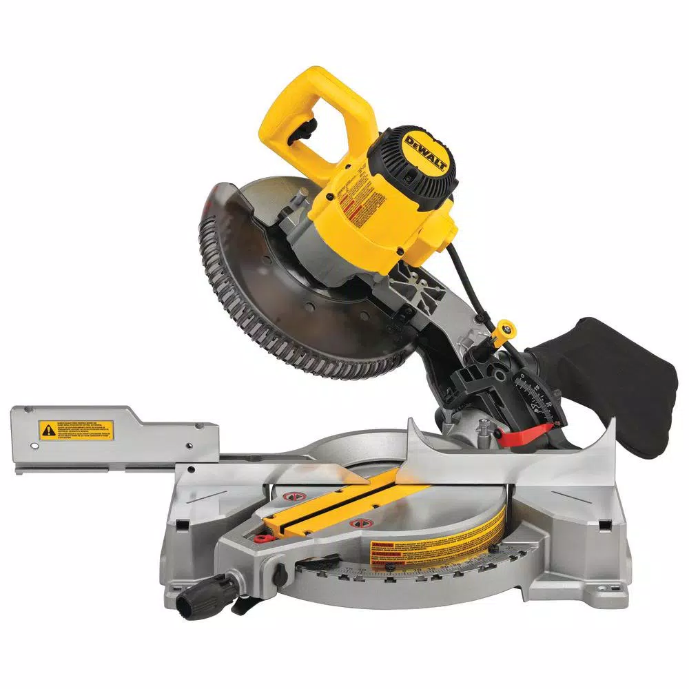 DEWALT 15 Amp Corded 10 in. Compound Single Bevel Miter Saw and#8211; XDC Depot