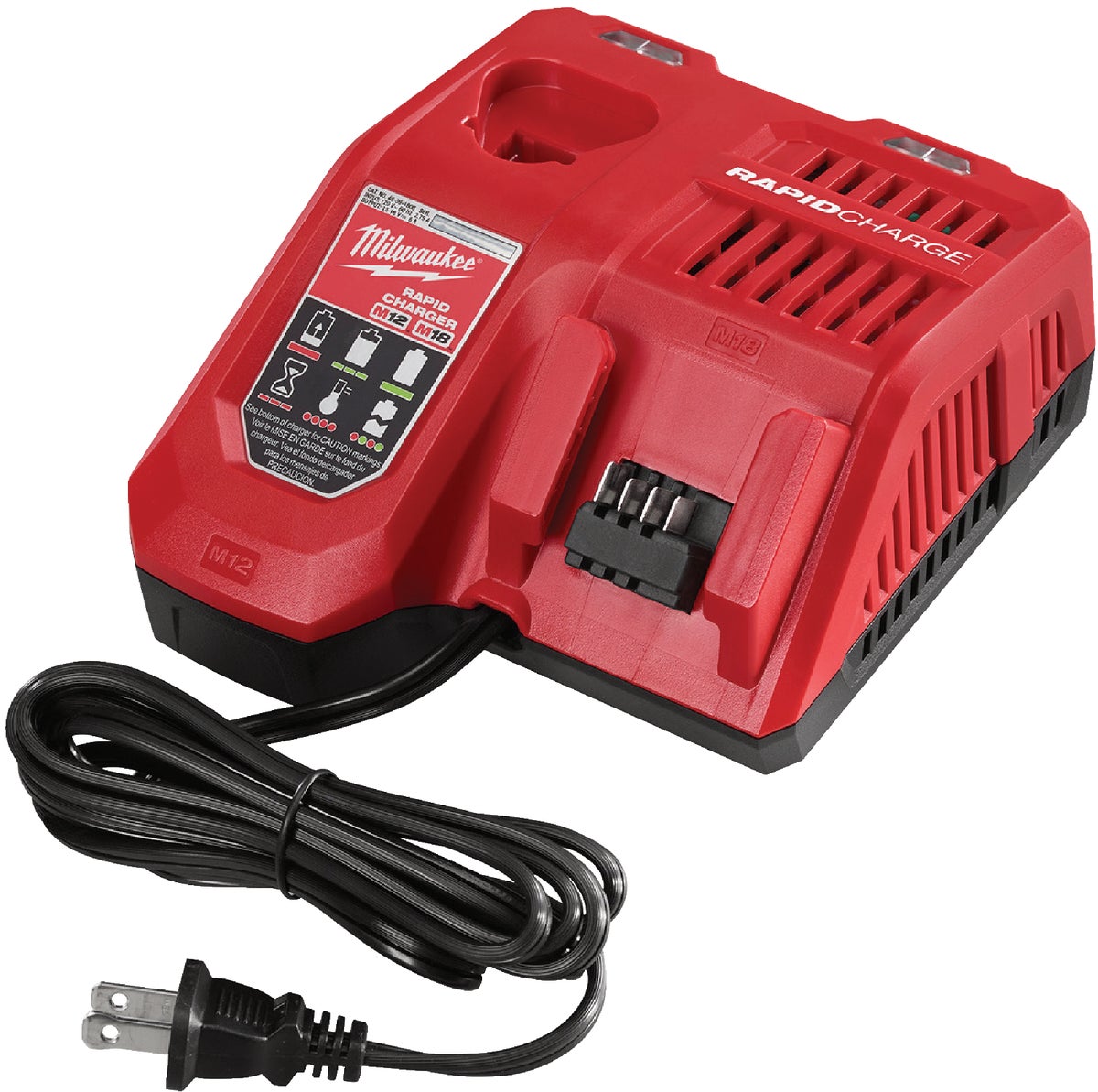 MW M18 M12 Li-Ion Rapid Charge Battery Charger