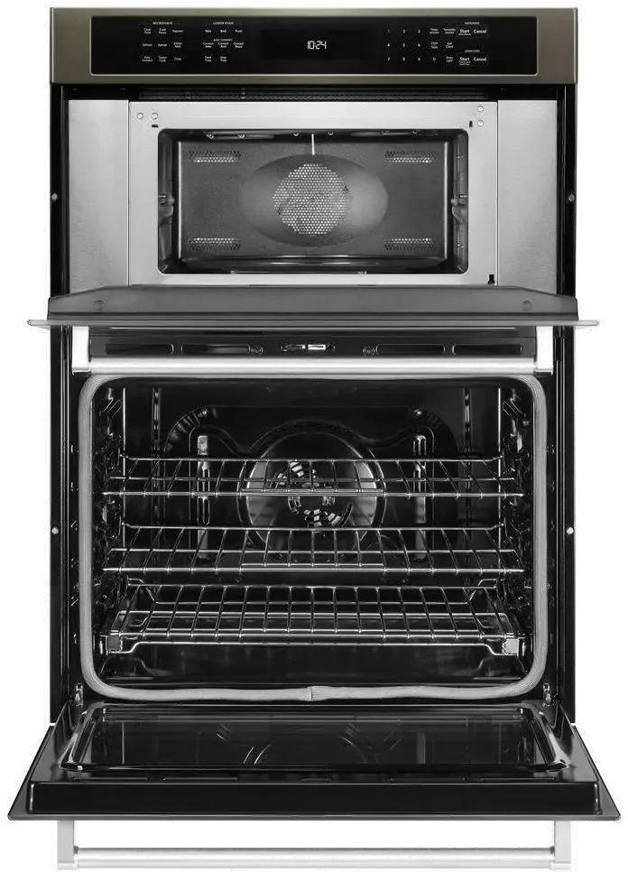 KitchenAid Combination Wall Oven KOCE500EBS