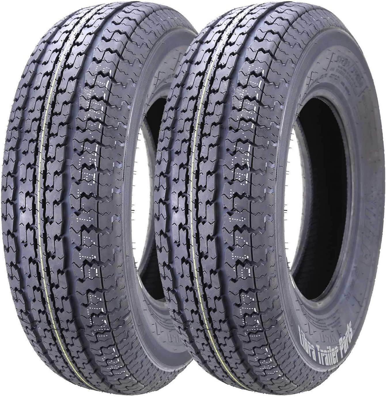 2 New Premium Trailer Tires ST 205 75R15 / 8PR