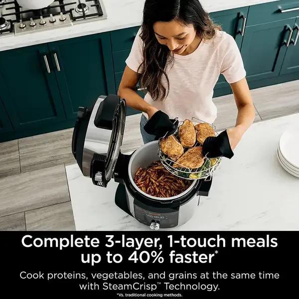 Ninja Foodi 14-in-1 8 qt XL Pressure Cooker Steam Fryer with SmartLid