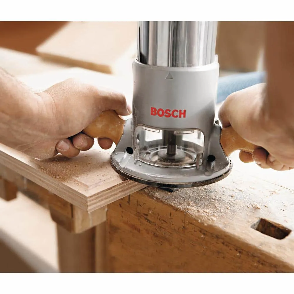Bosch 15 Amp Corded 27 in. x 18 in. Aluminum Router Table with Bonus 12 Amp Corded 2.25 HP Variable Speed Fixed-Base Router RA1181+1617EVS
