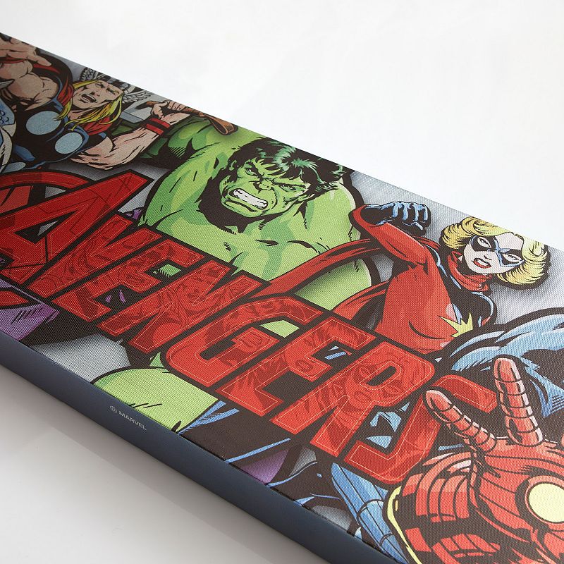 Marvel Avengers Idea Nuova Metallic Canvas Wall Art