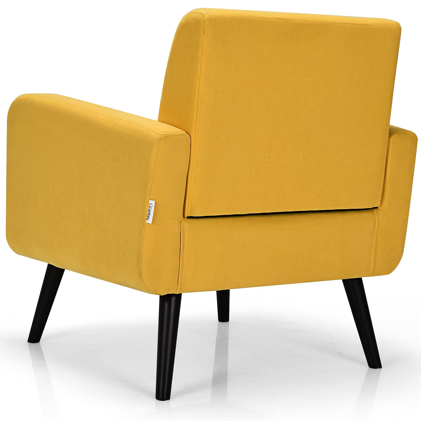 Giantex Set of 2 Modern Upholstered Accent Chairs