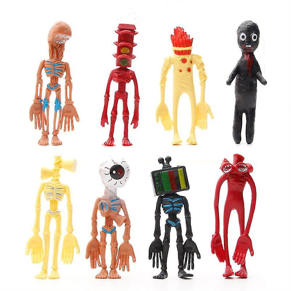 8Pcs/Set Anime Figure Toys Action Model Sculpture Collection Figurine Doll Toys Gifts for Anime Fans