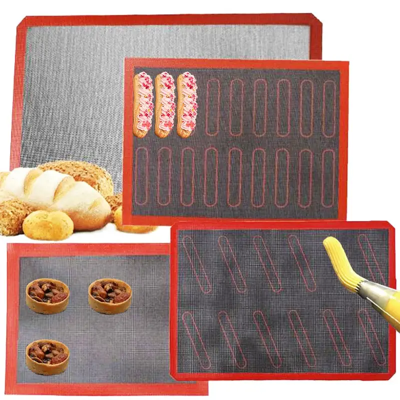 💝(LAST DAY CLEARANCE SALE 70% OFF)Perforated Silicone Baking Mat Non-Stick Oven Sheet Liner Bakery Tool For Cookie /Bread/ Macaroon Kitchen Bakeware Accessories