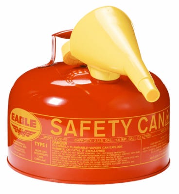 Safety Gas Can Type I 2-Gallons