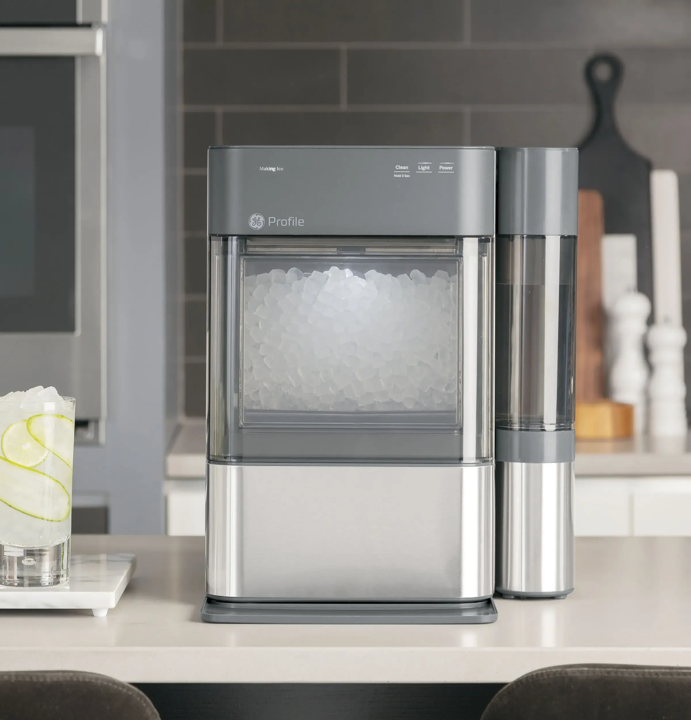 GE Profile Opal 2.0 Ice Maker with Side Tank