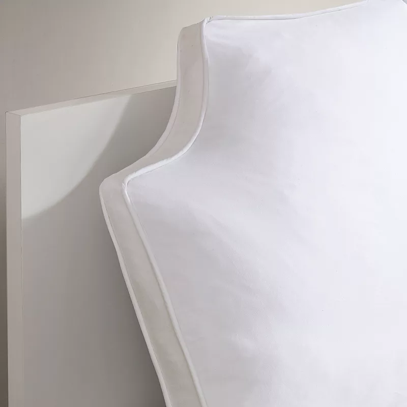 Intelligent Design Oversized Headboard Cotton Canvas Throw Pillow