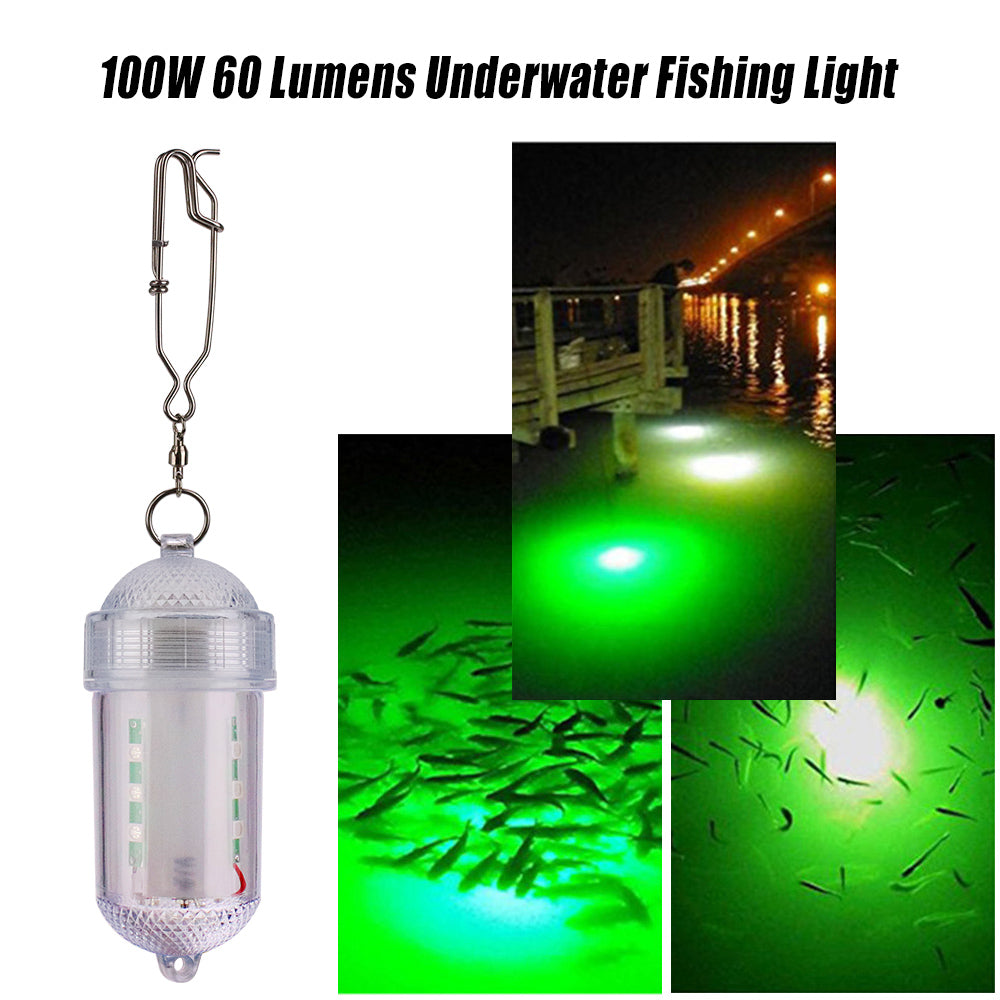Andoer Waterproof Underwater Fishing LED Lure Light Night Fish Attracting Light