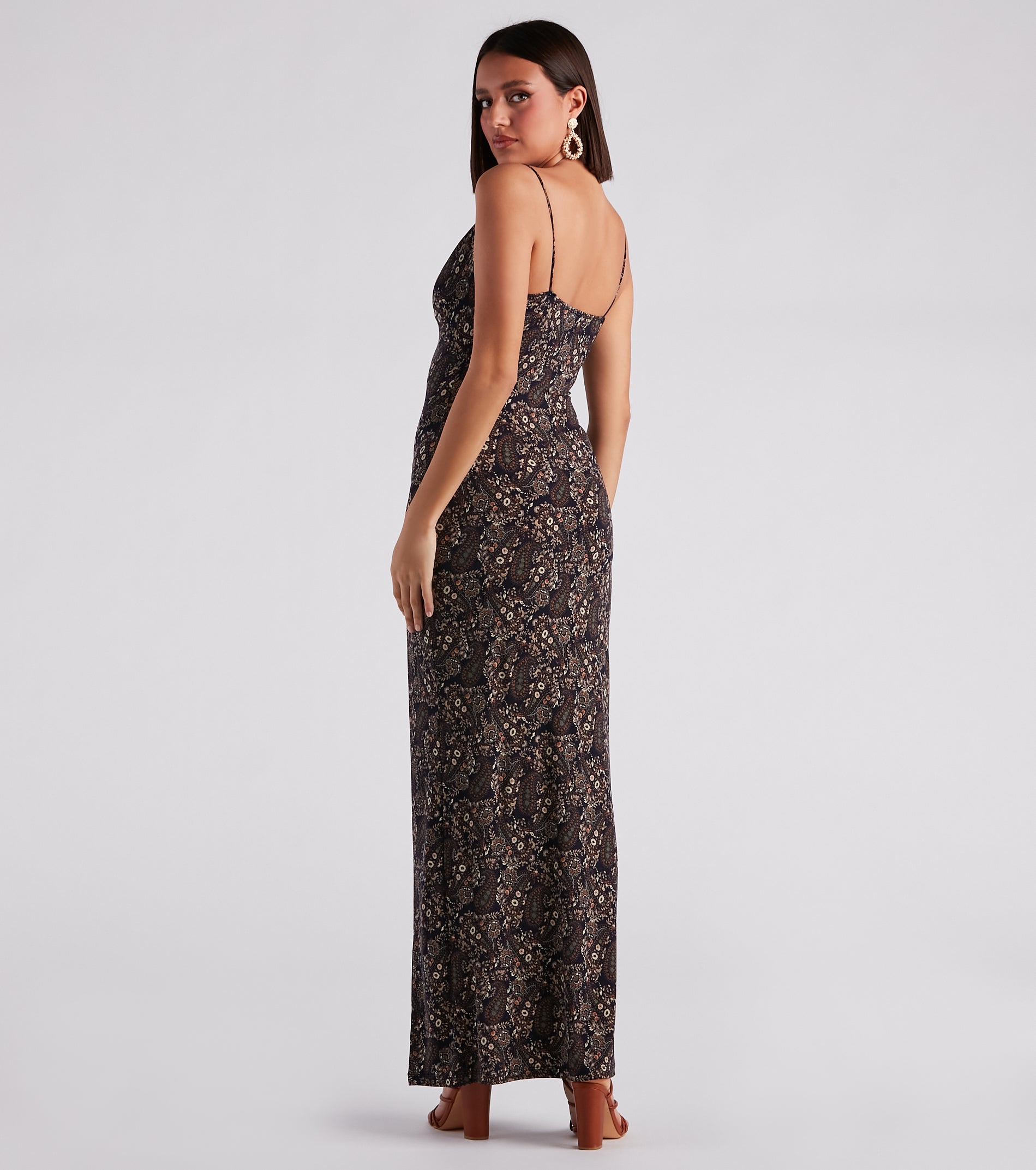 Flowy Feels Paisley Maxi Dress