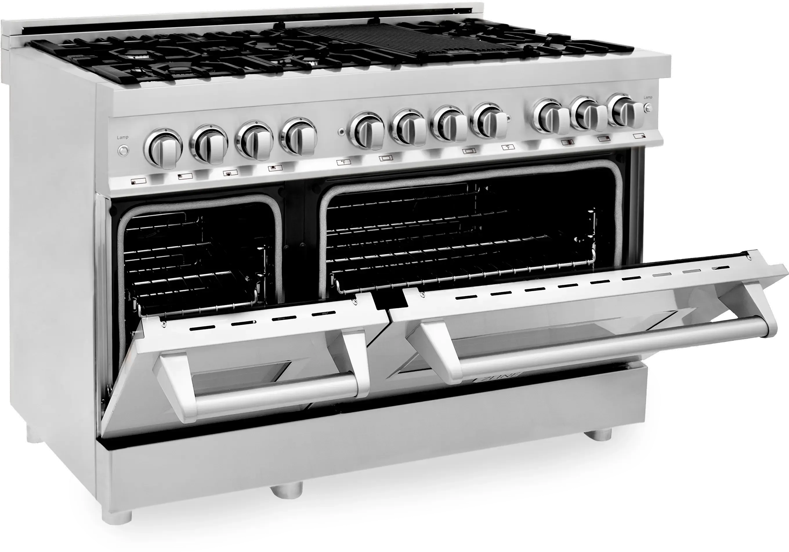 ZLINE Dual Fuel Range with Double Oven RA48