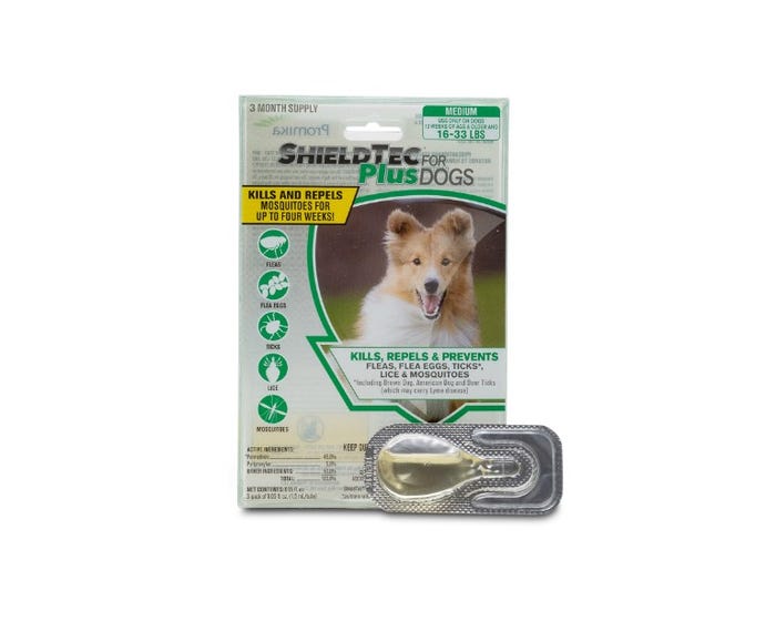 ShieldTec Plus Flea and Tick Treatment for Dogs (16-33 lbs) 3 pk. - 511164