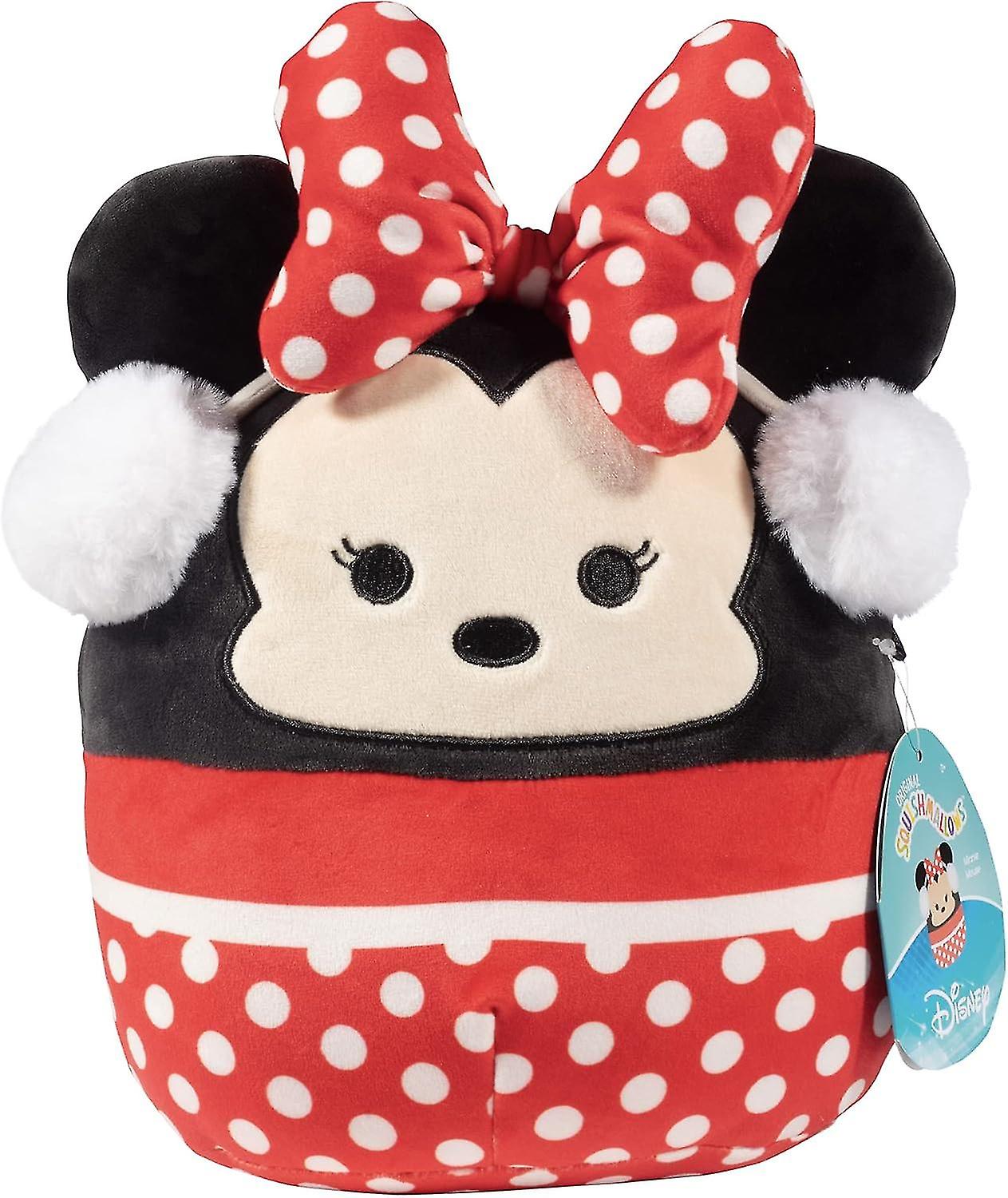 Squishmallow 10 Minnie Mouse - Official Kellytoy Christmas Plush - Collectible Soft and Squishy Holiday Disney Stuffed Animal Toy - Add To Your Squad -